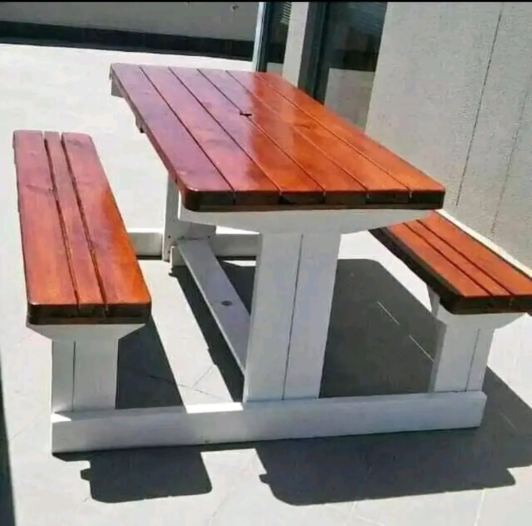 6-seater picnic bench set
